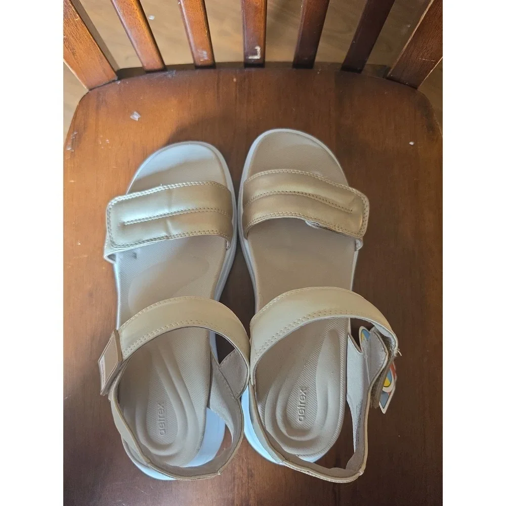 Aetrex Women's Whit Orthopedic Adjustable Water-Friendly Sport Sandals US Size 7